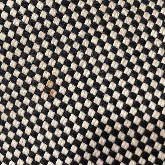 DOONEY & BOURKE CANVAS, LEATHER TRIM GRAY, BLACK SHOULDER BAG - Picture 16 of 16